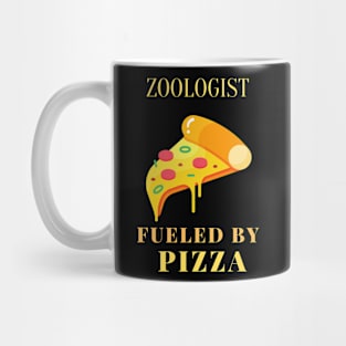 Pizza fueled zoologist Mug